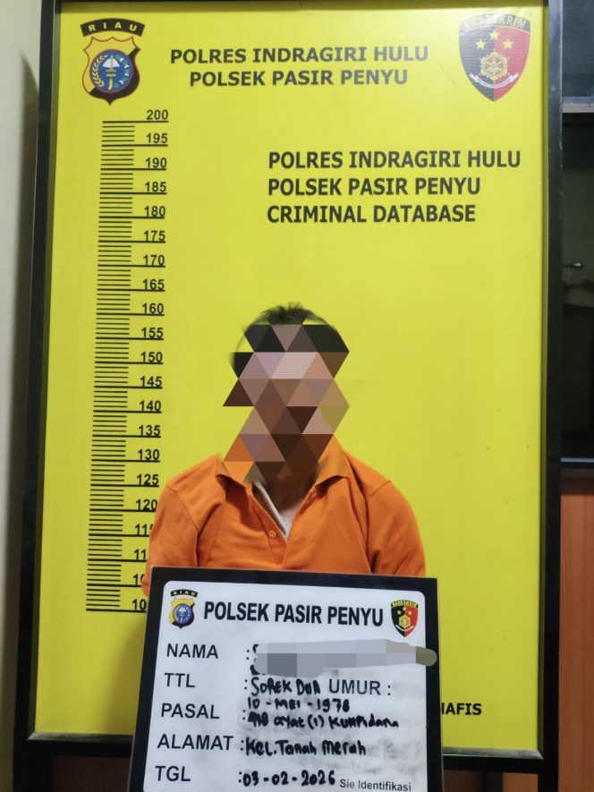 
					Di Luar Nalar, Seorang Bapak Tiri Diduga Lakukan Kekerasan Seksual terhadap Bayi, Polsek Pasir Penyu Amankan Tersangka